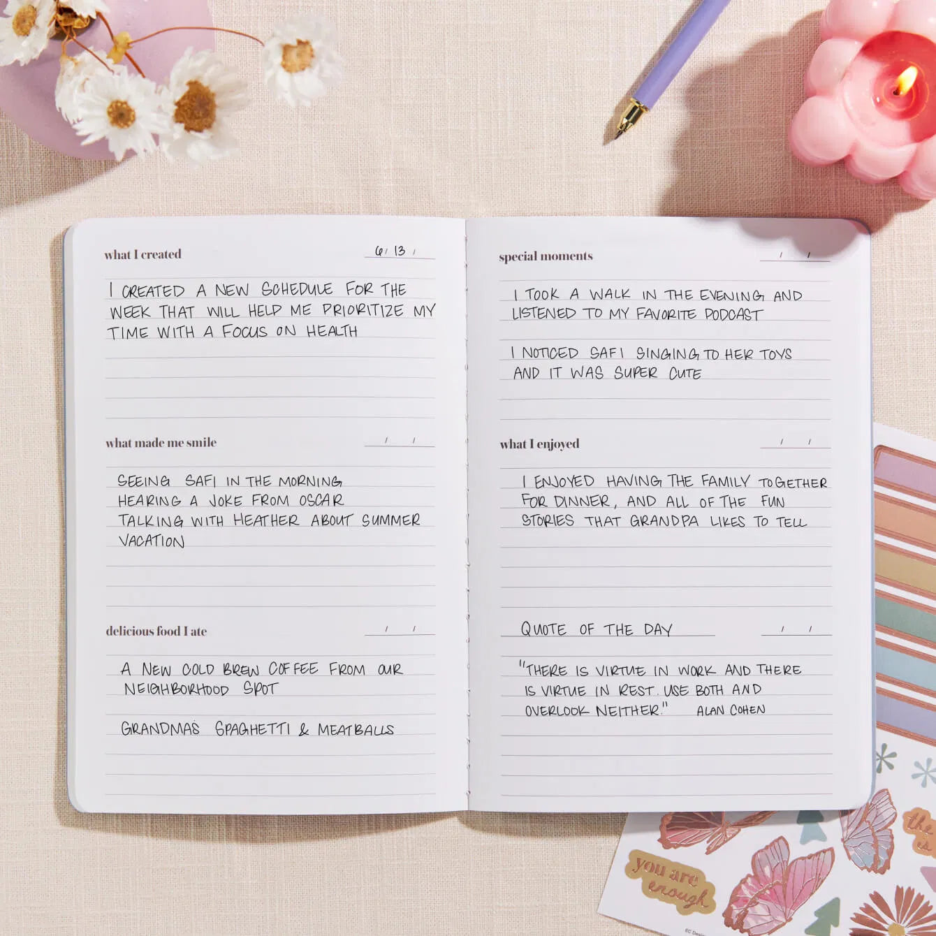 PetitePlanner Gratitude Journal