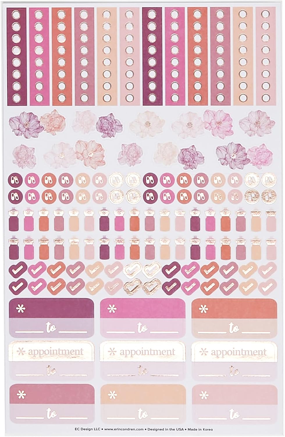 Breast Cancer Petite Planner