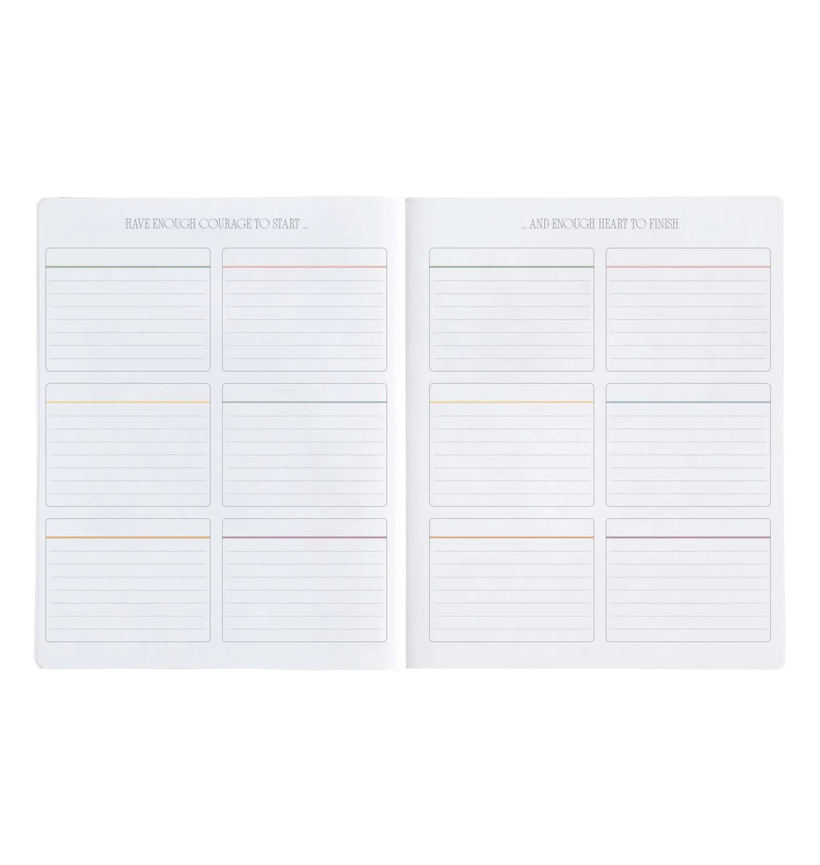 Two white sheets of paper with printed text and lines on a white background