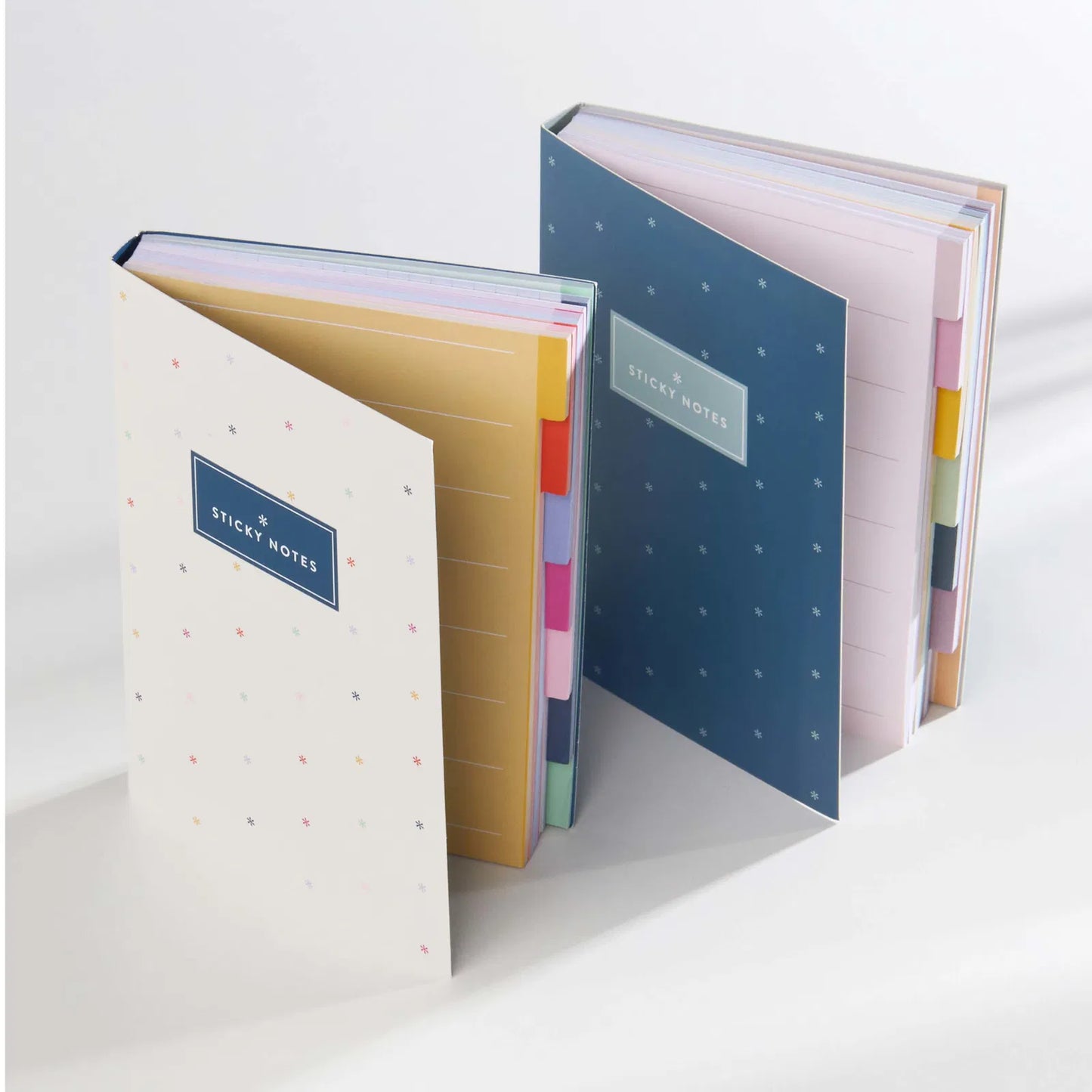 Colorful Functional Tabbed Sticky Notes Booklet