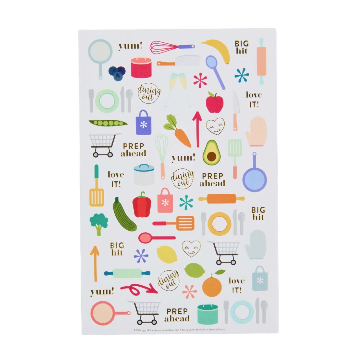 Meal Planner Petite Planner - Parquet