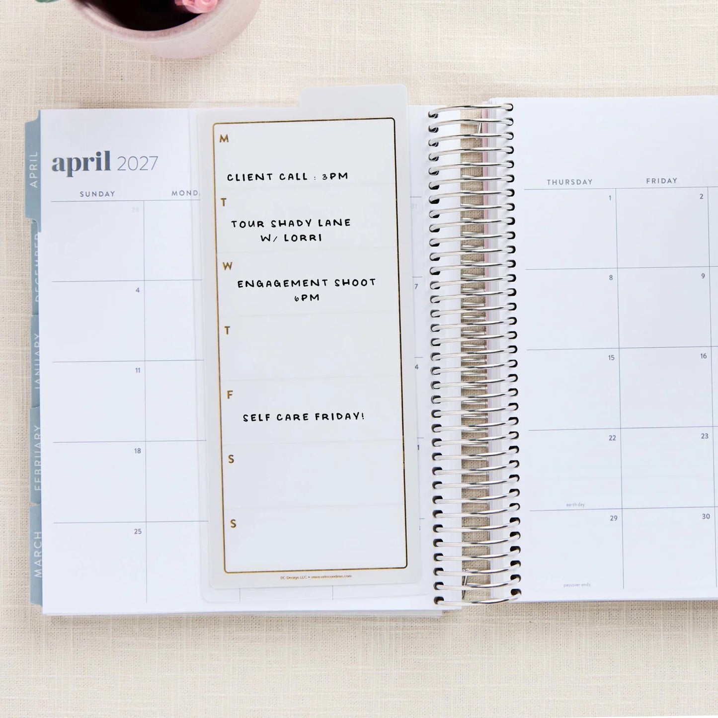 Universal Snap-In Weekly Dashboard - Minimal
