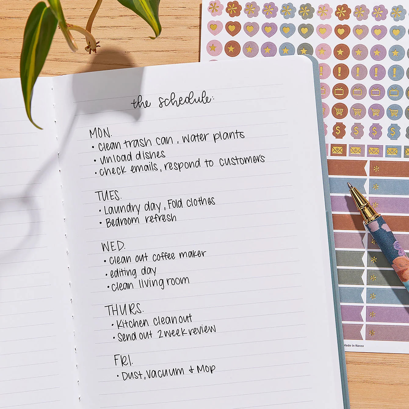 Undated Monthly PetitePlanner