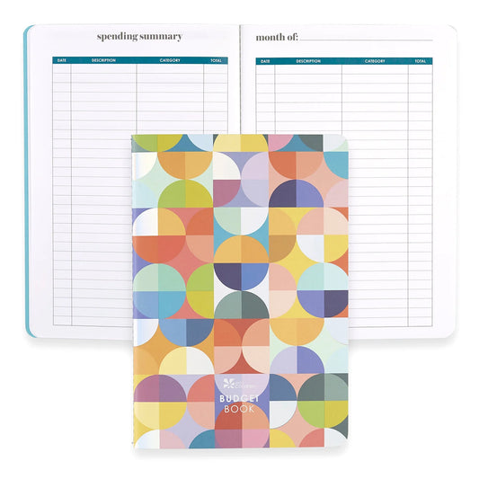 Abstract Circles PetitePlanner Budget Book