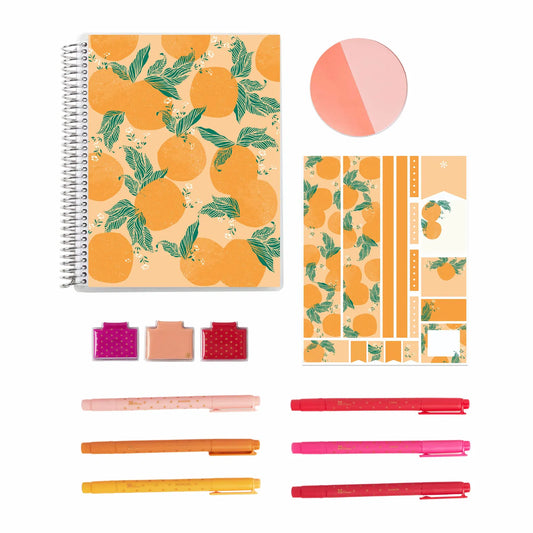 Orange Citrus Glow Notebook Bundle