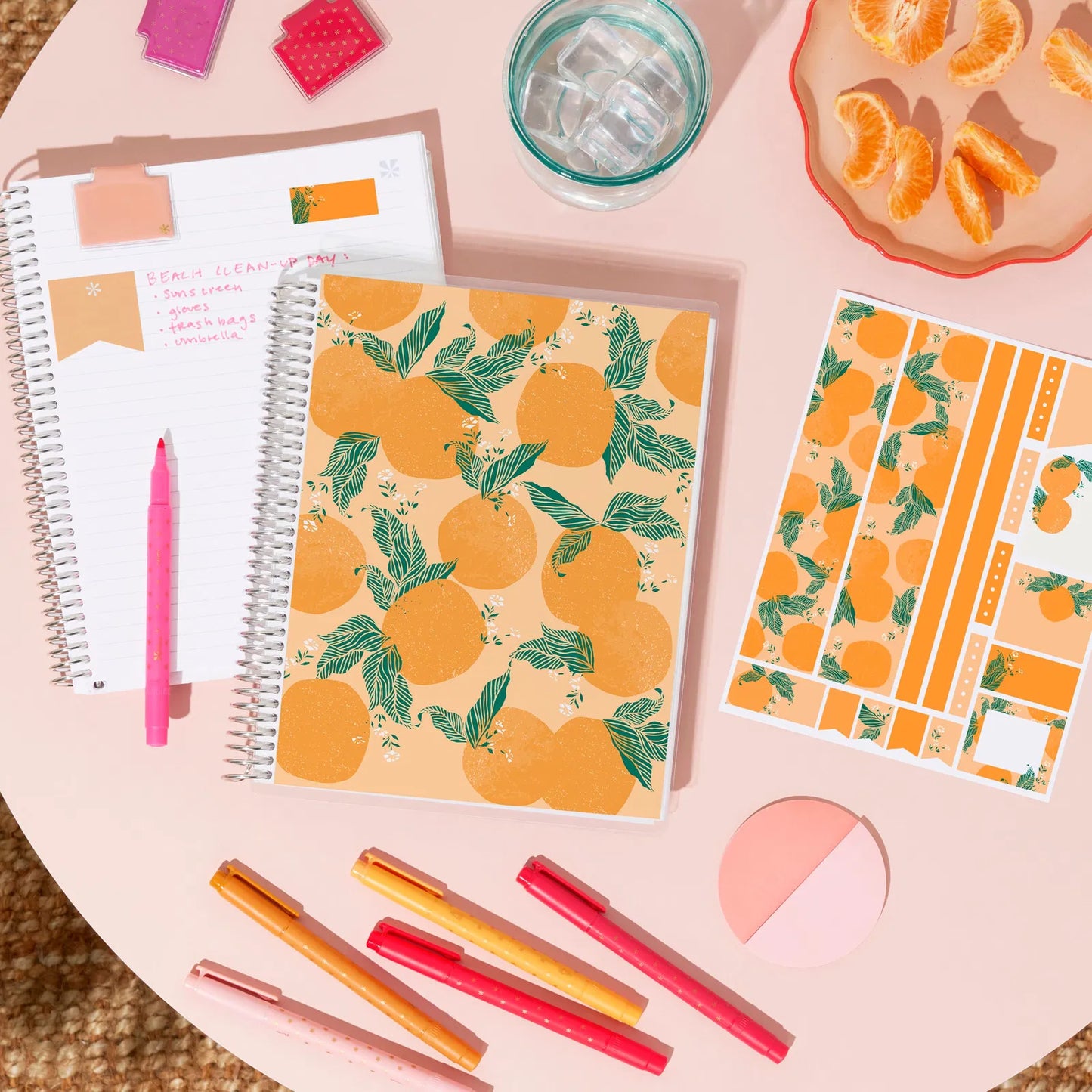 Orange Citrus Glow Notebook Bundle