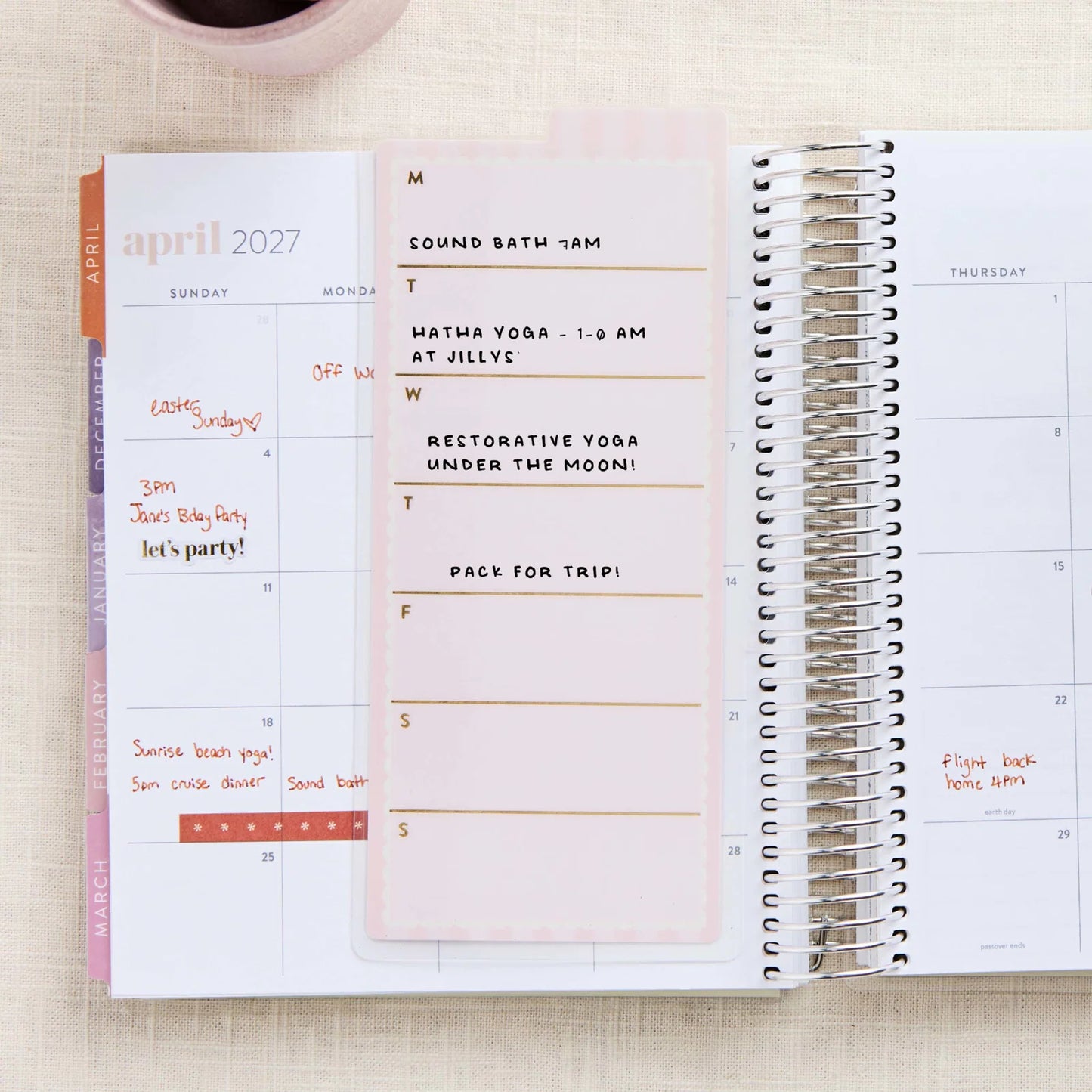 Universal Snap-In Weekly Dashboard - Toile