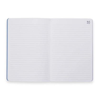 Lined Petite Journal - Color Block Polka Dot
