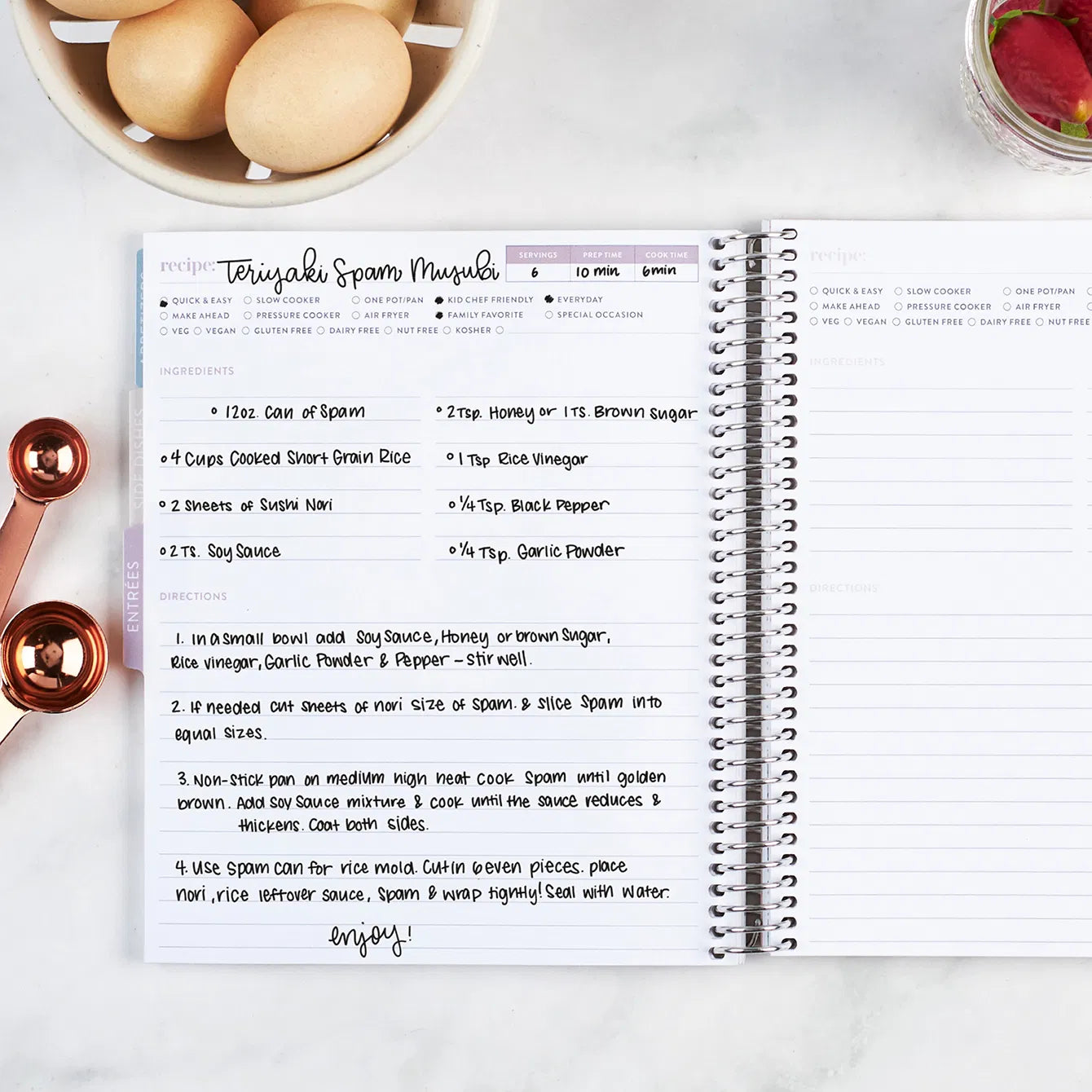 Recipe and Meal Planning Bundle