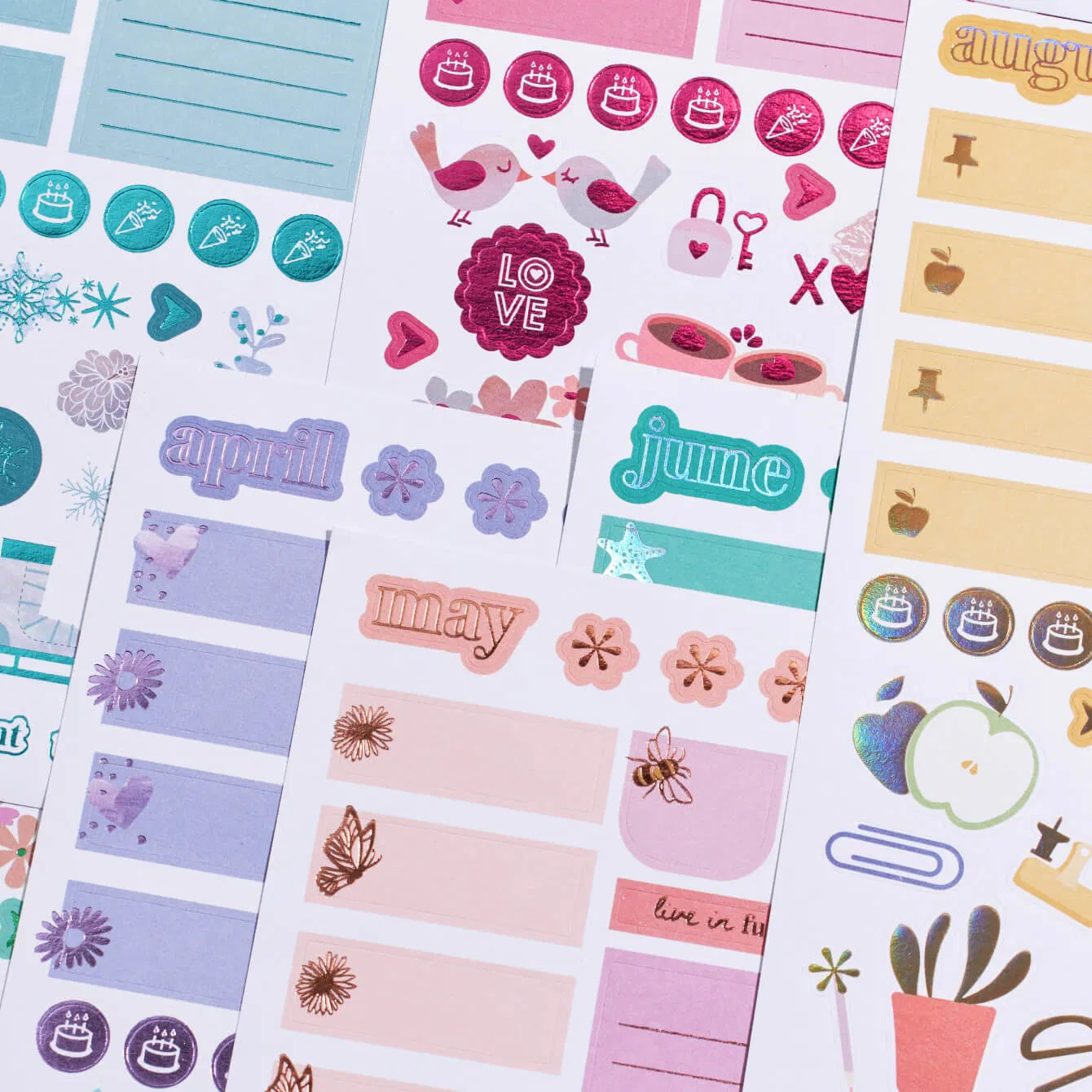 Monthly Sticker Book - Edition 10