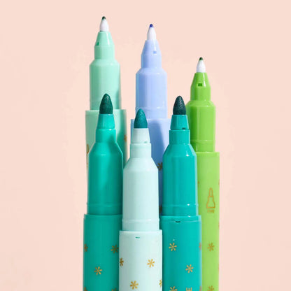 Classic Dual-Tip Markers 6-pack - Meadow