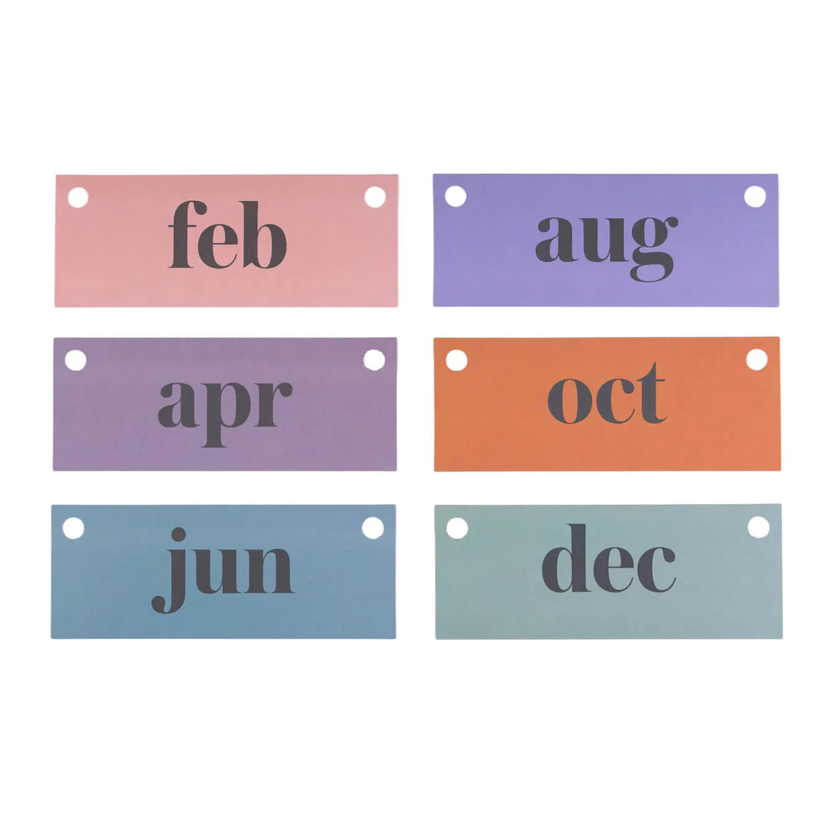 Acrylic Perpetual Wall Calendar