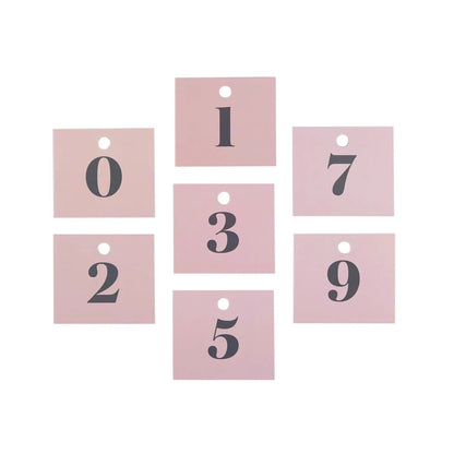 Acrylic Perpetual Wall Calendar