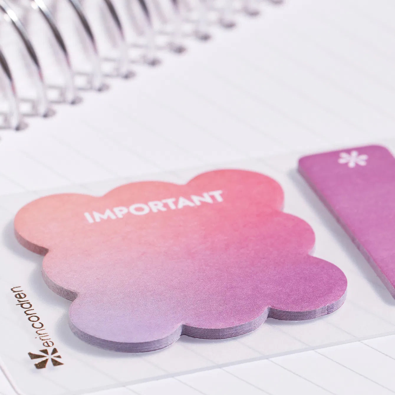 Cream Snap-In Vegan Leather Notebook Bundle