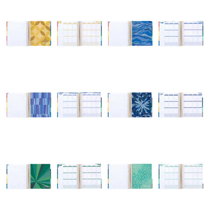 7x9 Metallic Confetti 20th Anniversary Legacy Special Edition LifePlanner (January 2027 - December 2027) - Legacy Special Edition interior, vertical layout, gold coil