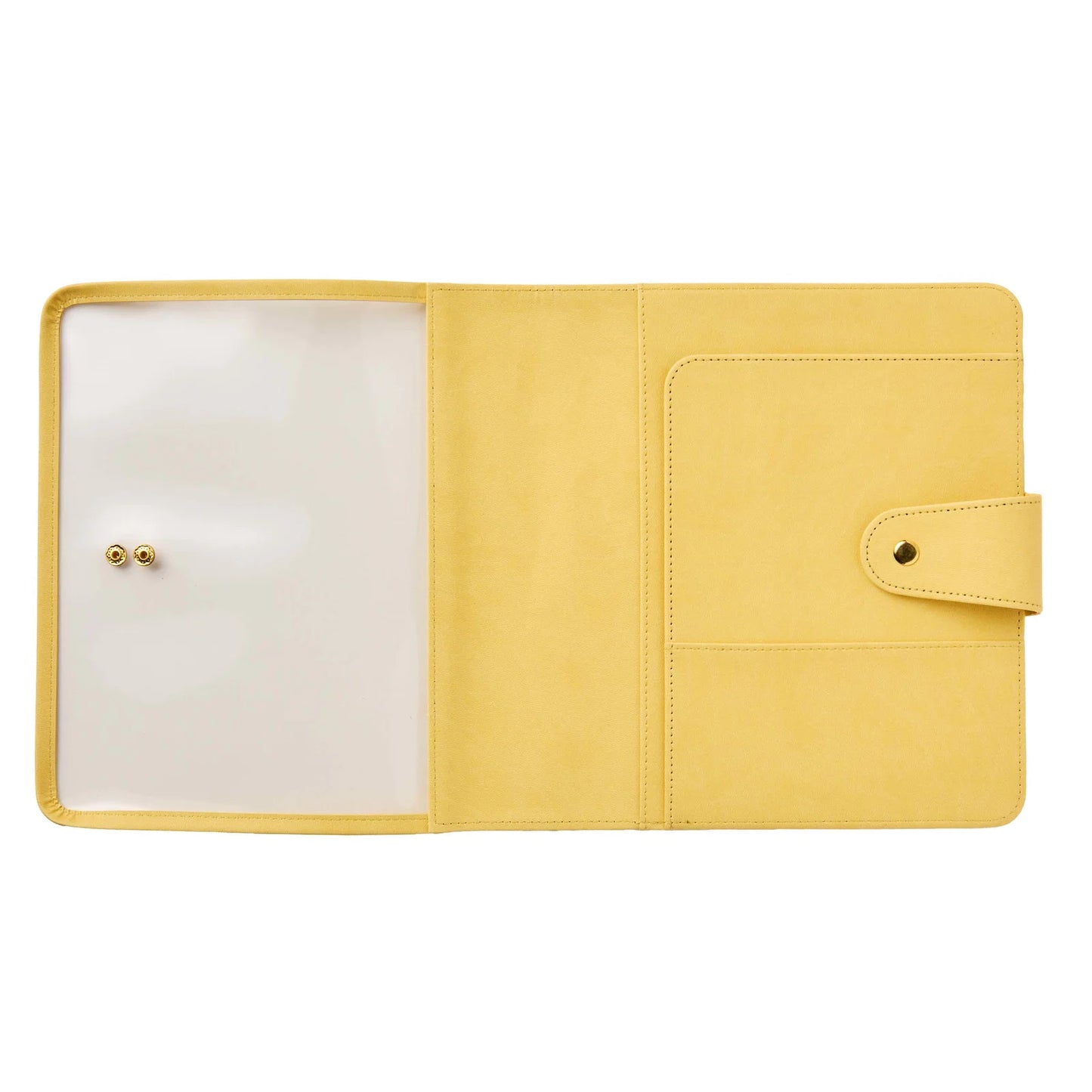 7x9 Clear Planner Folio - Butter