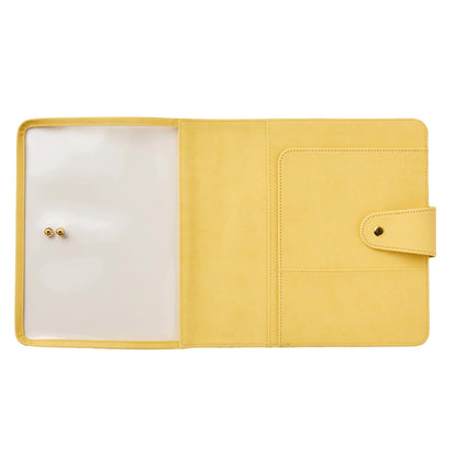 7x9 Clear Planner Folio - Butter
