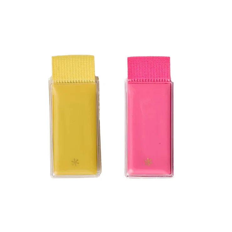 Large Magnetic Clip and Pen Holder 2-pack - Brights