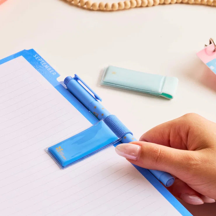 Large Magnetic Clip and Pen Holder 2-pack - Cool