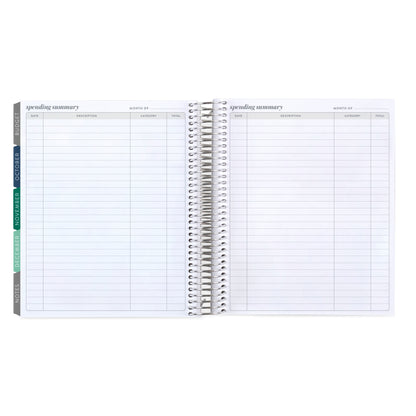 Legacy LifePlanner (July 2026 - June 2027) - Legacy interior, vertical layout, non-metallic, platinum coil