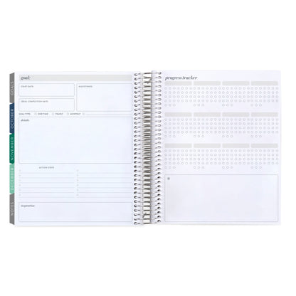 Legacy LifePlanner (July 2026 - June 2027) - Legacy interior, vertical layout, non-metallic, platinum coil