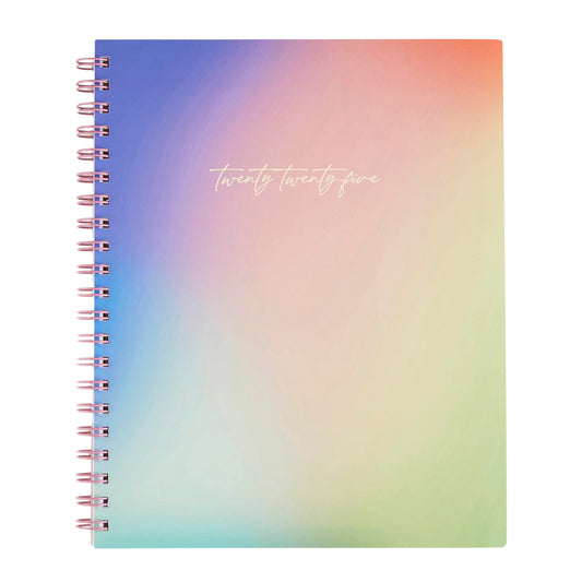 Large Monthly Planner - Pastel Colorblends cover, Inspired by Erin Condren