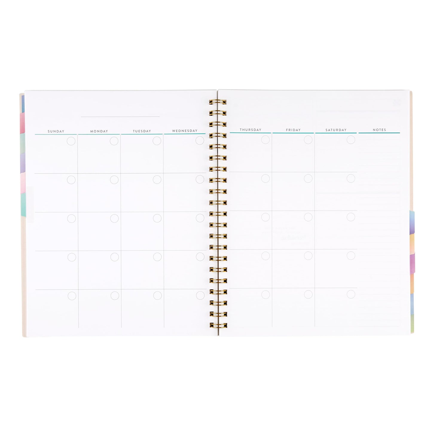 Large Undated Planner - Daisies cover, Inspired by Erin Condren