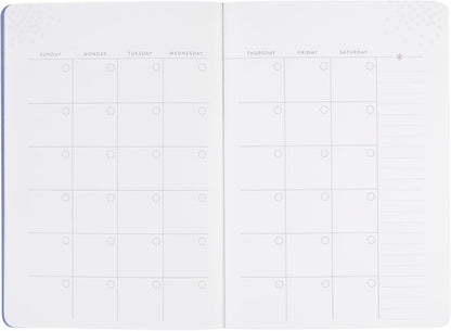 Undated Monthly Petite Planner - Canvas/Asterisk