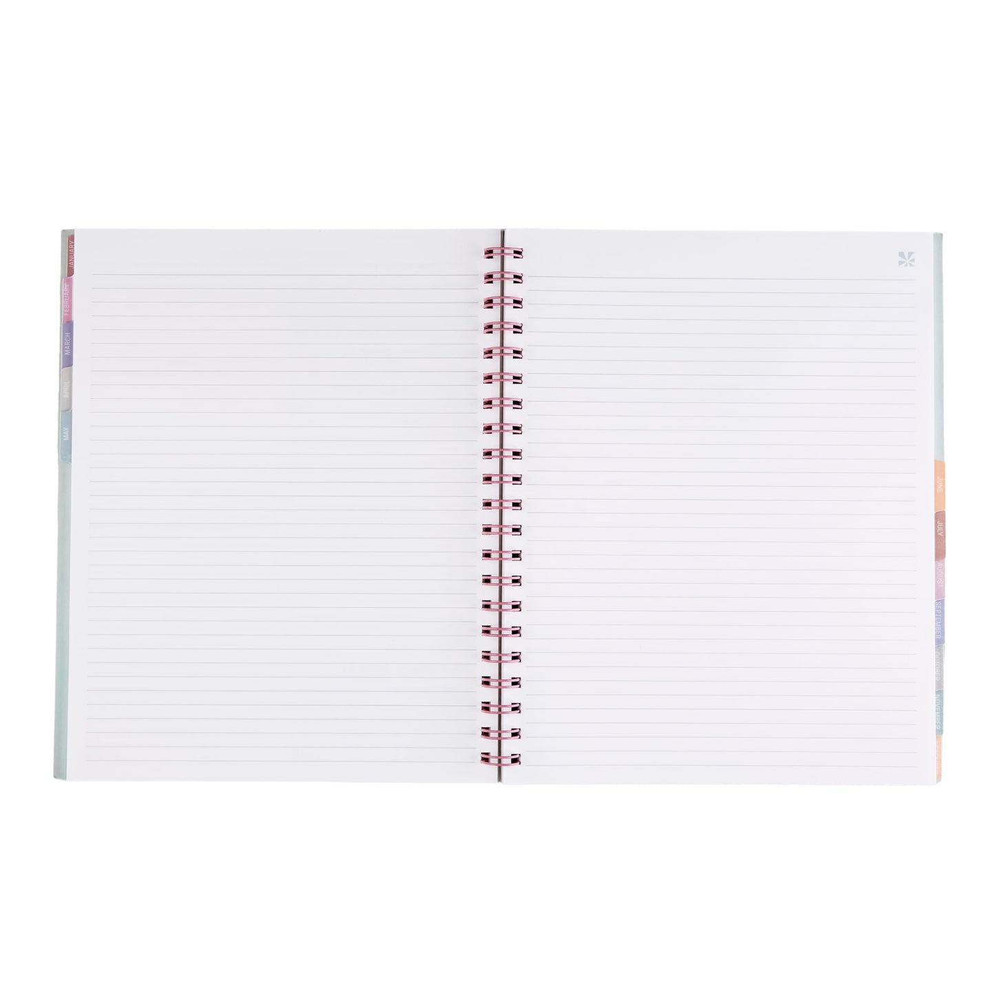 Large Monthly Planner - Pastel Colorblends cover, Inspired by Erin Condren