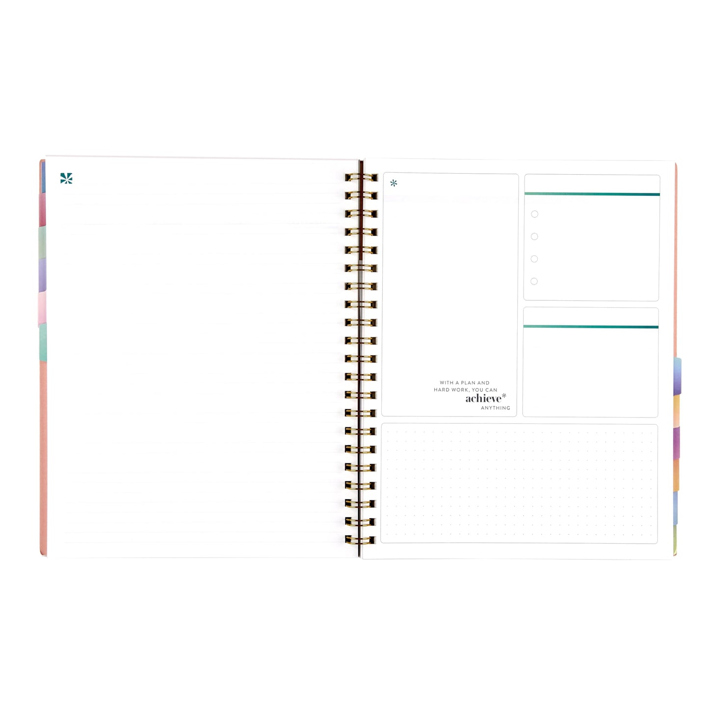 Large Undated Planner - Neutral Colorblends cover, Inspired by Erin Condren