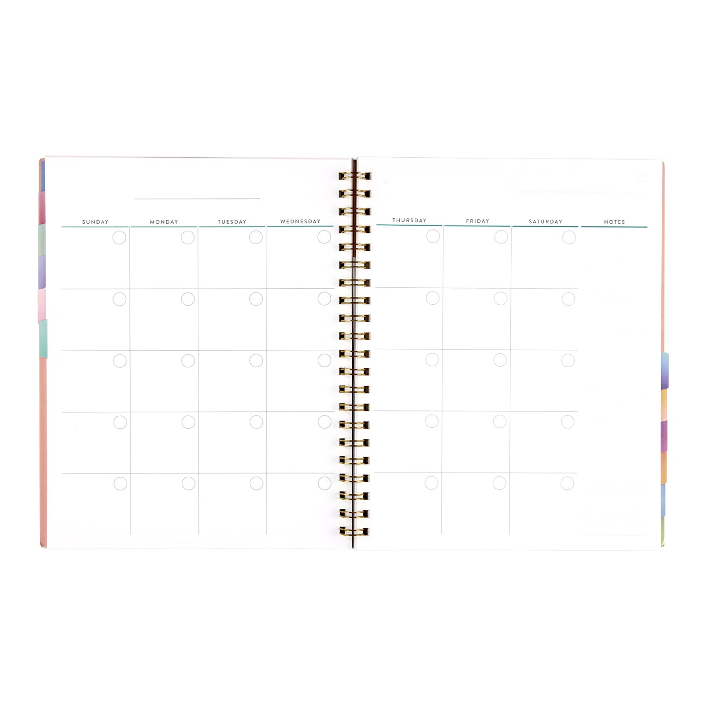 Large Undated Planner - Neutral Colorblends cover, Inspired by Erin Condren