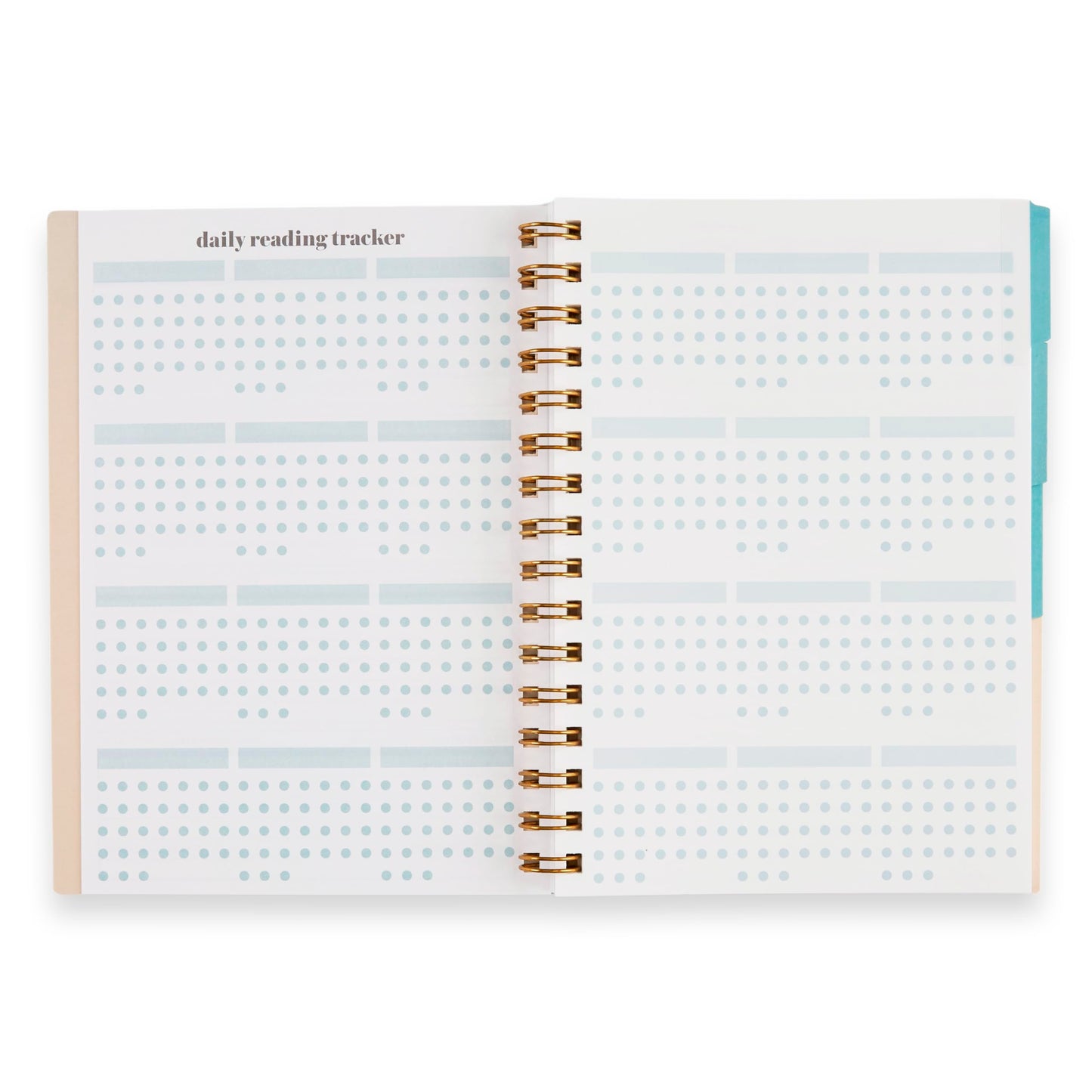A5 Reading Log - Books of Wisdom cover, Inspired by Erin Condren