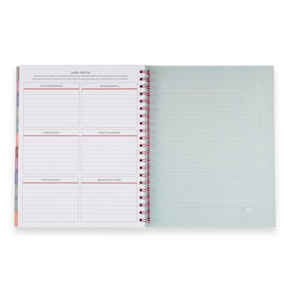 Large Monthly Planner - Pastel Colorblends cover, Inspired by Erin Condren