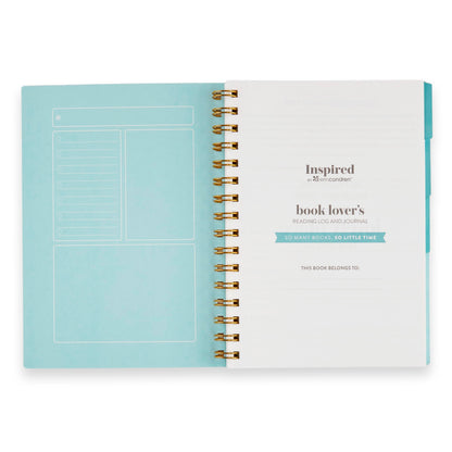 A5 Reading Log - In a Daze cover, Inspired by Erin Condren