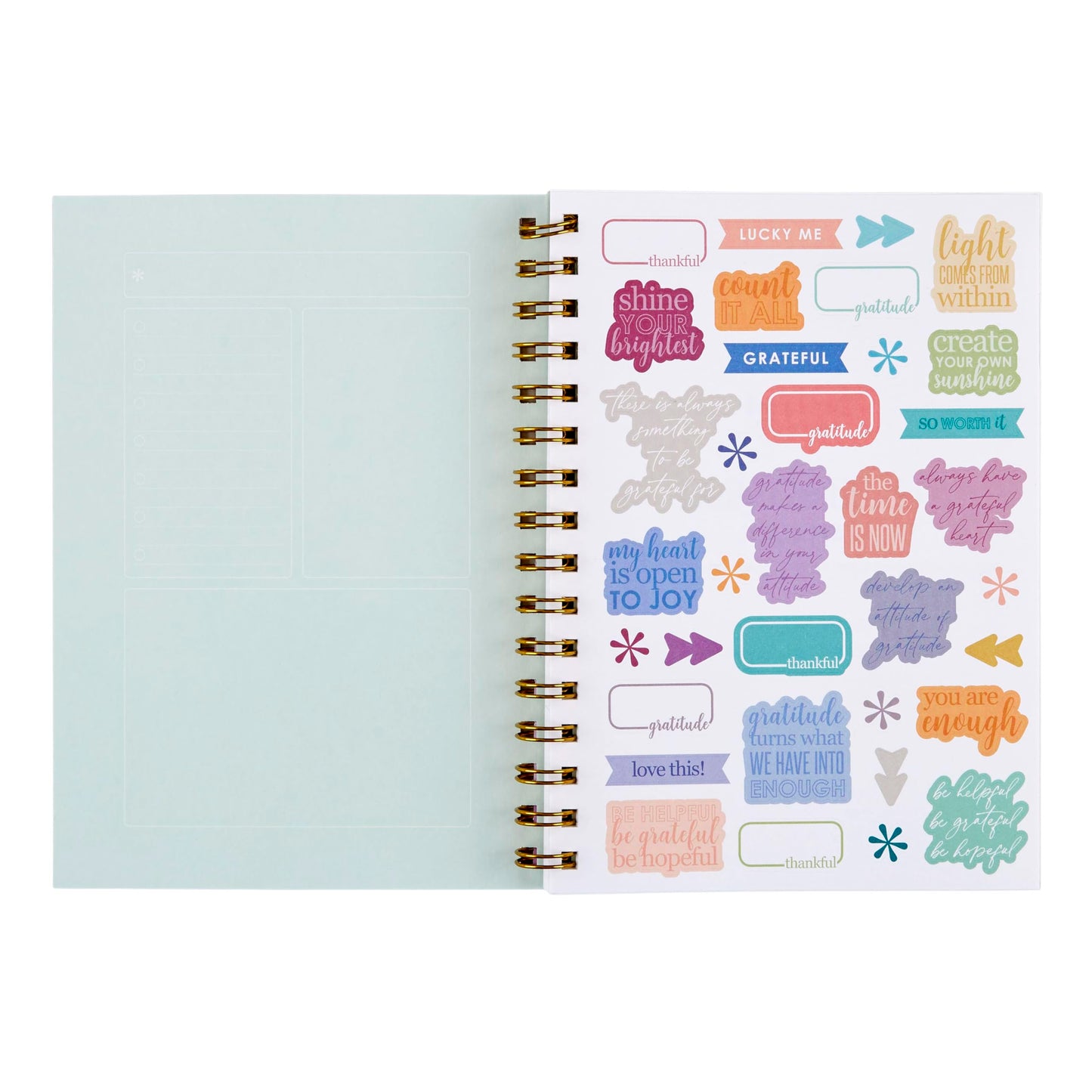 A5 Gratitude Journal, Inspired by Erin Condren
