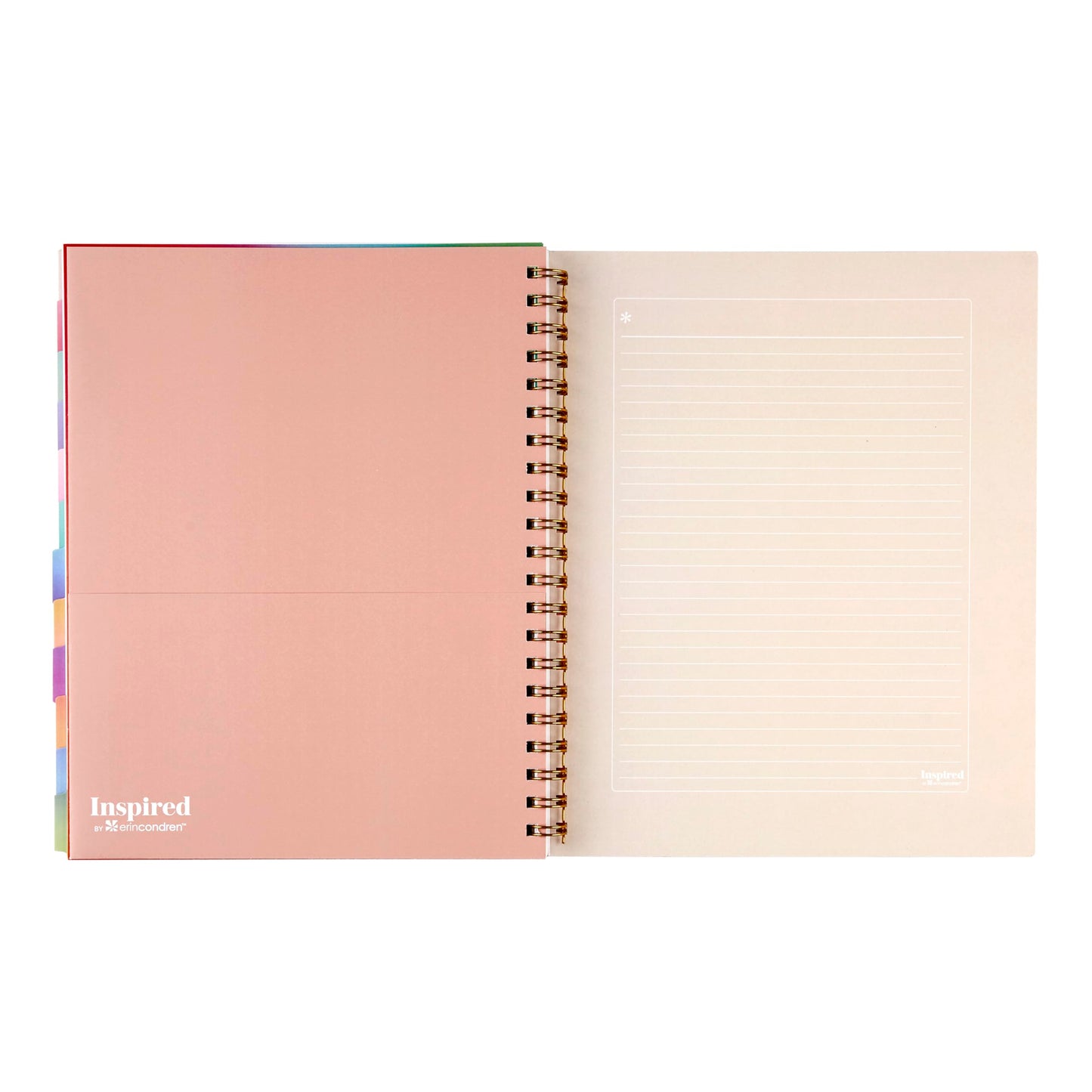 Large Undated Planner - Daisies cover, Inspired by Erin Condren