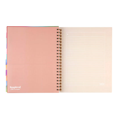 Large Undated Planner - Daisies cover, Inspired by Erin Condren