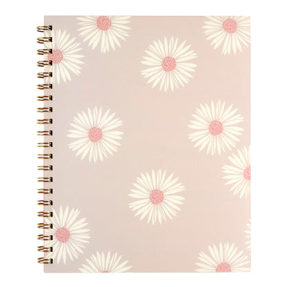 Large Undated Planner - Daisies cover, Inspired by Erin Condren