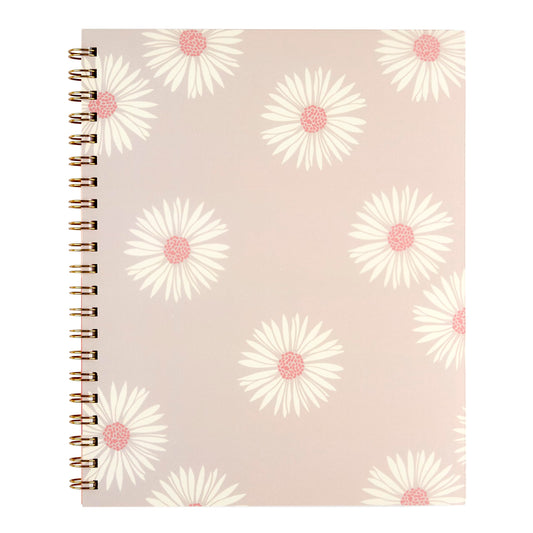 Large Undated Planner - Daisies cover, Inspired by Erin Condren