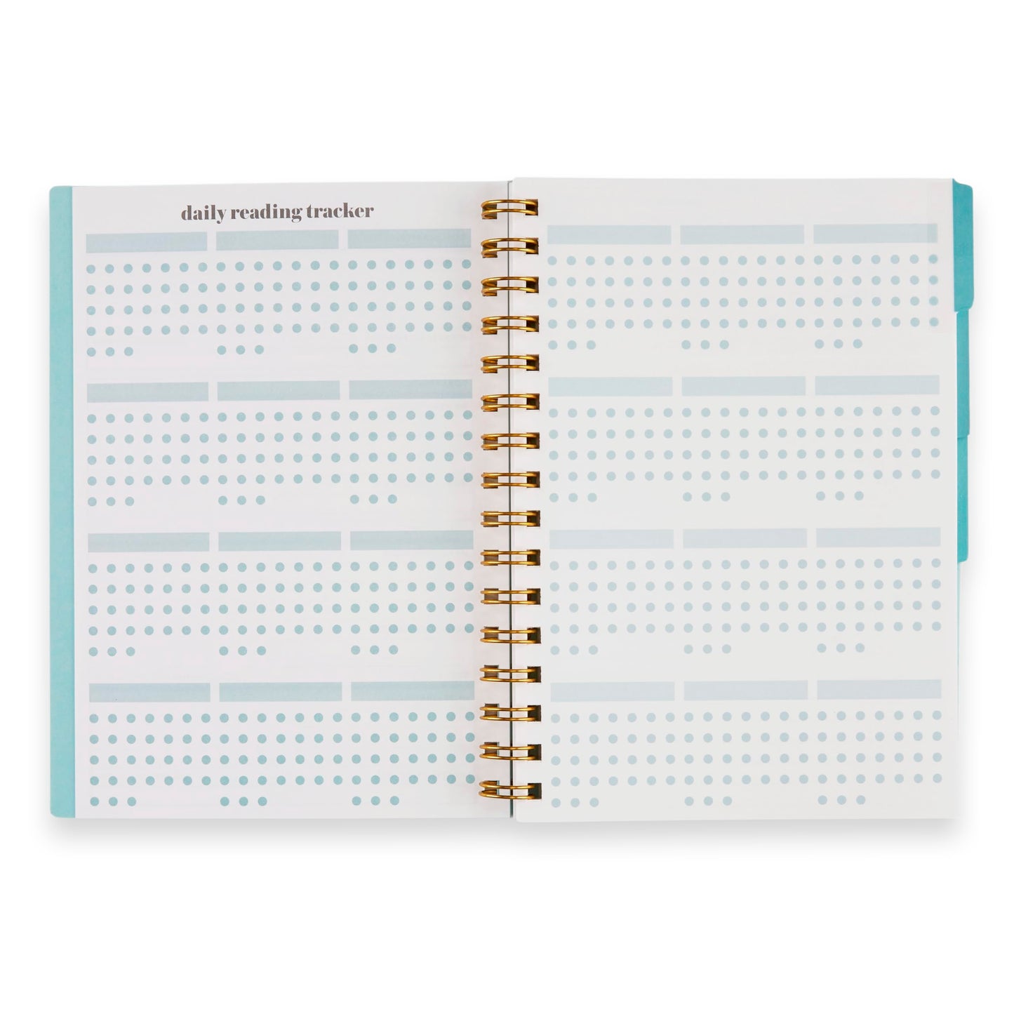 A5 Reading Log - In a Daze cover, Inspired by Erin Condren
