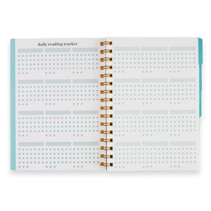 A5 Reading Log - In a Daze cover, Inspired by Erin Condren