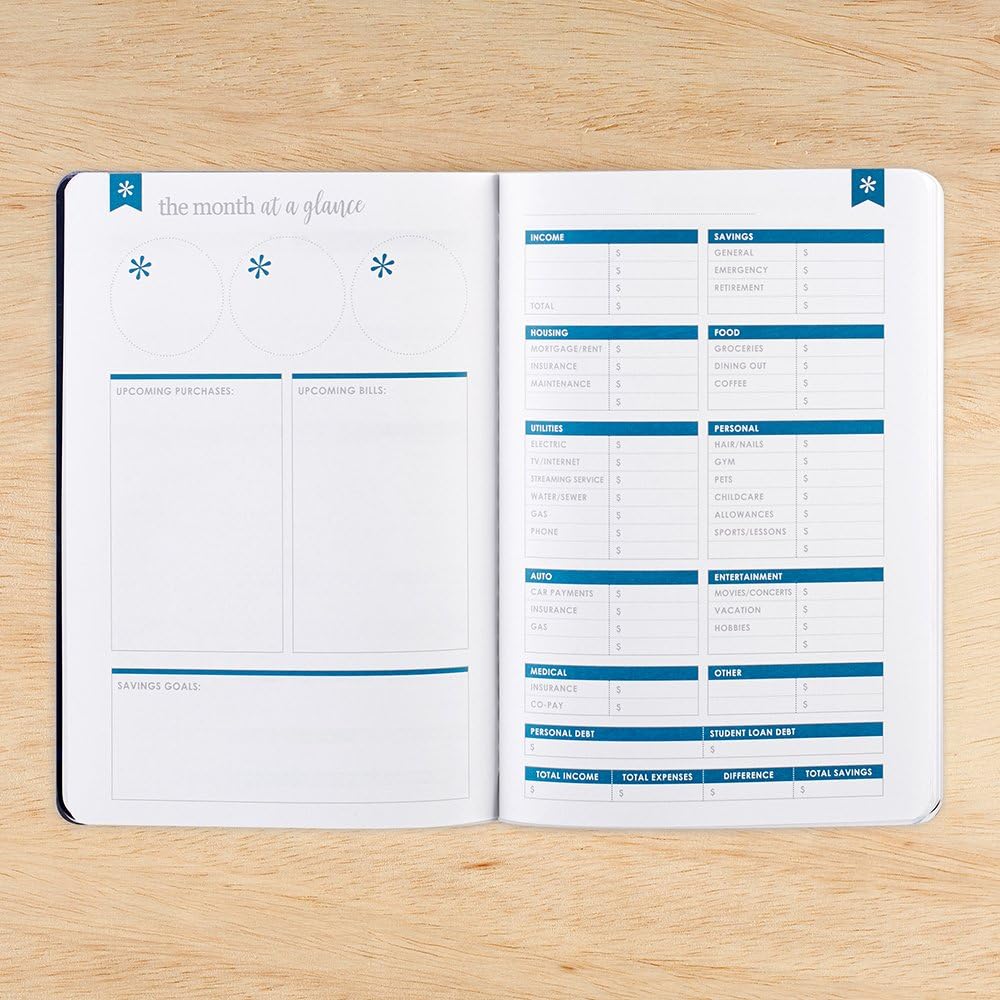 Budget Book Petite Planner - Edition 1, Starry Sky
