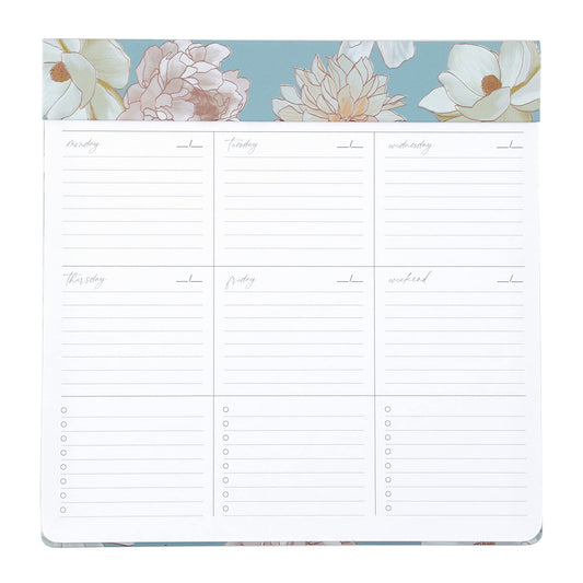 Designer Schedule Pad - Flora