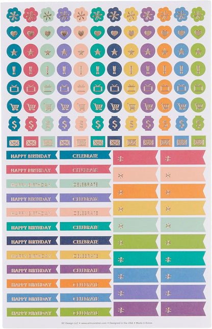 Undated Monthly Petite Planner - Canvas/Asterisk