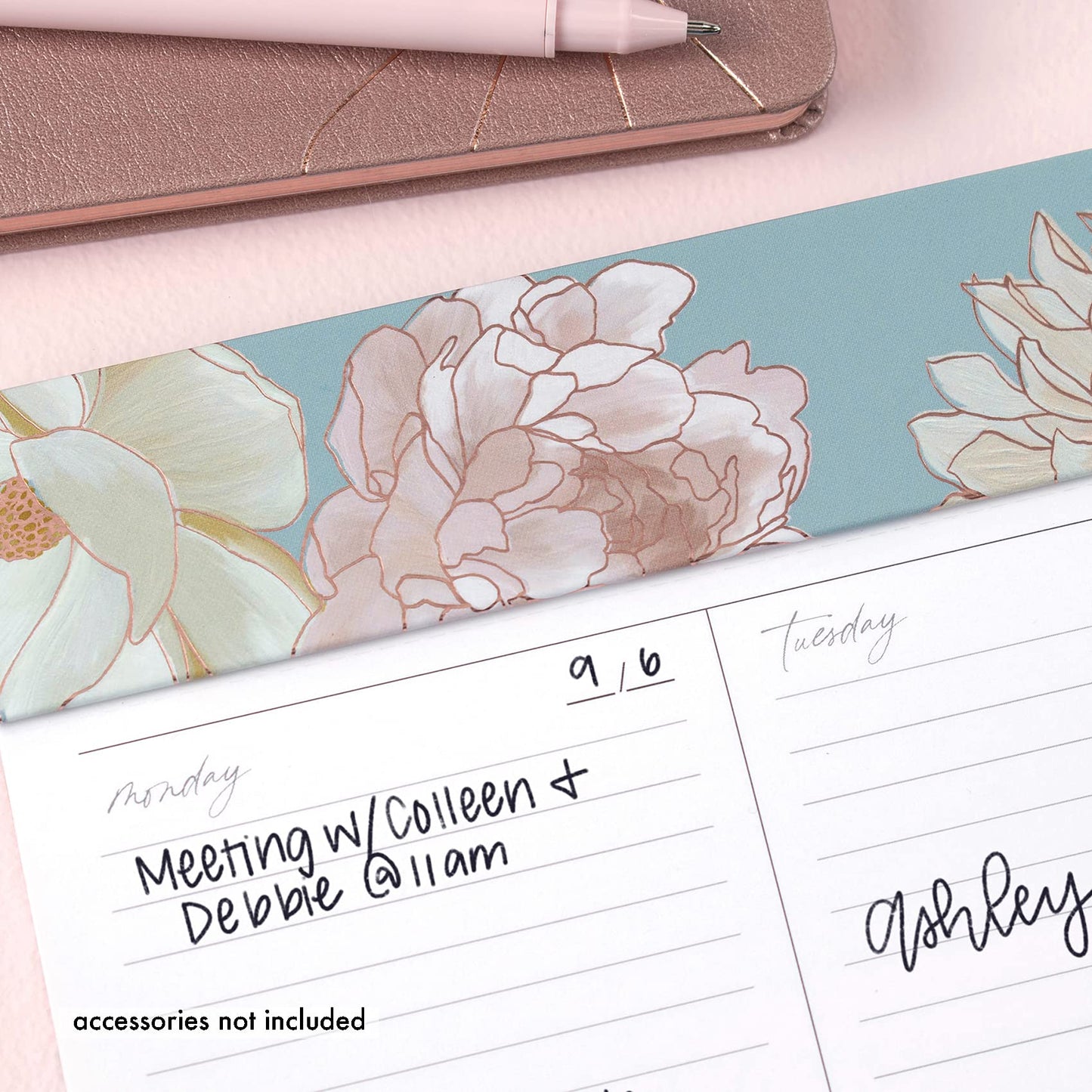 Designer Schedule Pad - Flora