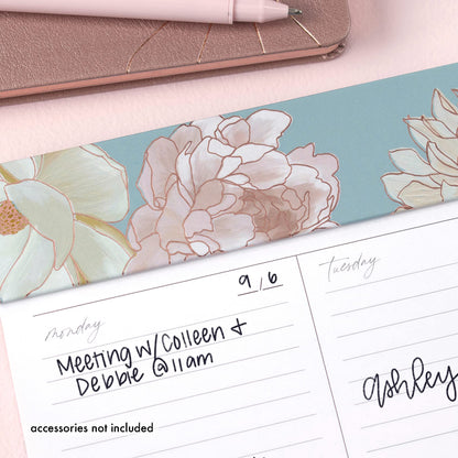 Designer Schedule Pad - Flora