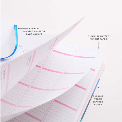 8x10 Softbound Teacher Lesson Planner - Colorful Legacy (July 2026 - June 2027)