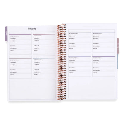 A5 Travel Journal Vacation Planner - Collage