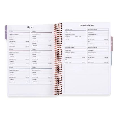 A5 Travel Journal Vacation Planner - Collage