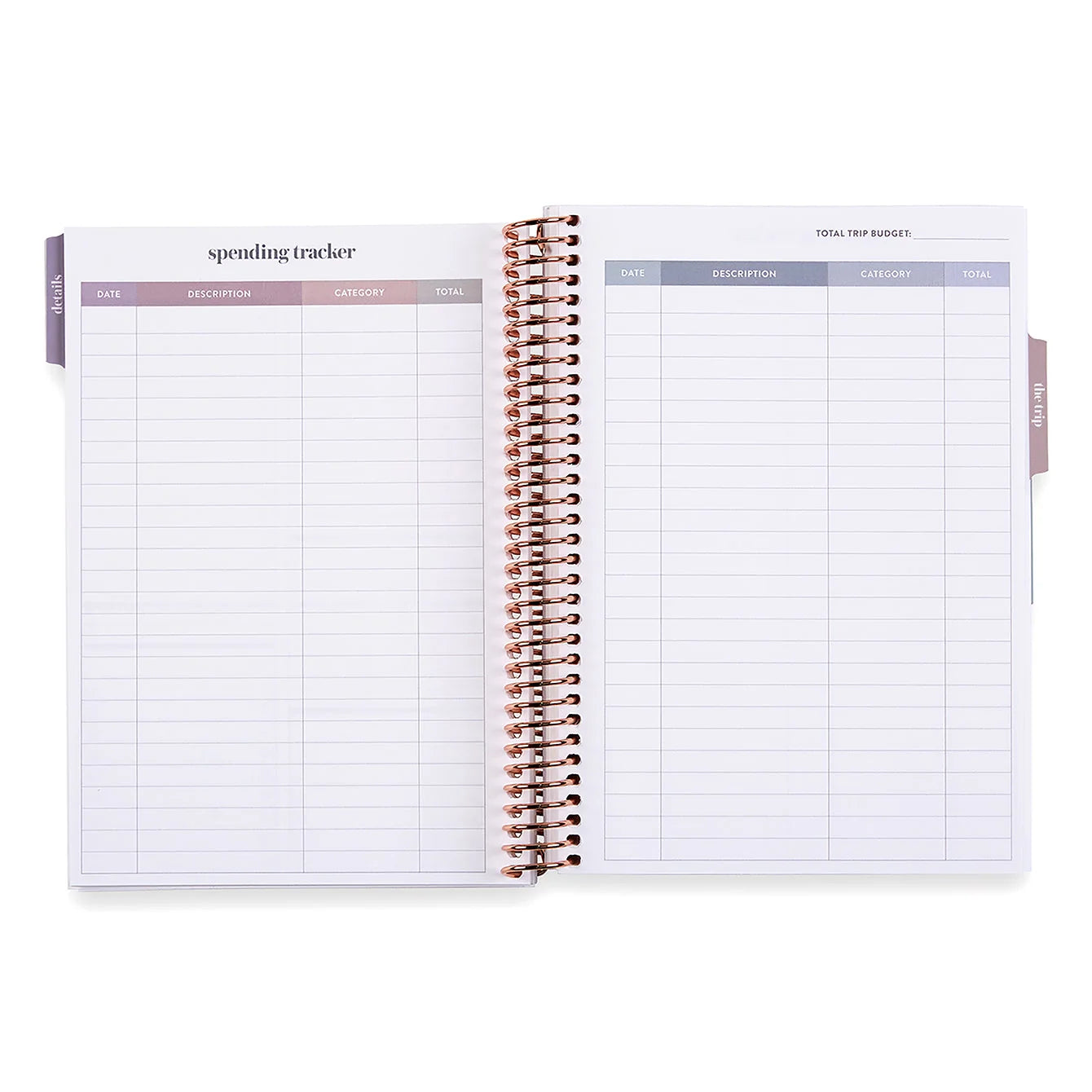 A5 Travel Journal Vacation Planner - Collage